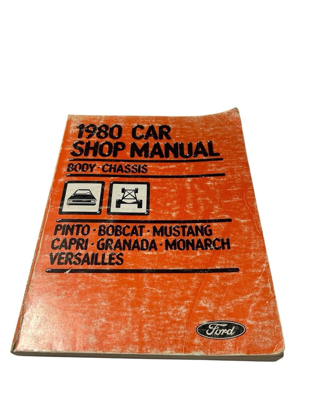 1980 Ford Mustang Body Chassis Electrical Car Shop Manual Very Useful Paperback